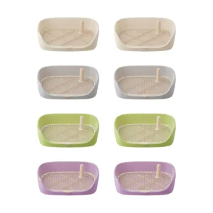 Dog Potty Trainer Pet Bedpan Training Pad Puppy Toilet Tray Anti Splashing Cat Pee Pad for Small Dog Kitten Cleaning Supplies