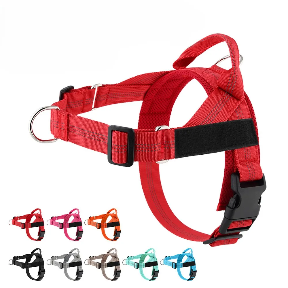 Bestseller Easy-to-Wear Lightweight Dog Harness Anti-Pull Medium Large Dog Vest for Border Collies and Pets Leash