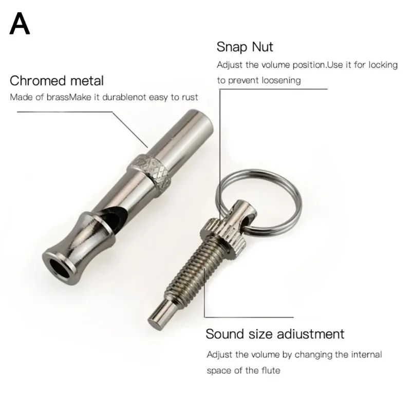 2PC Adjustable Dog Whistle Training Obedience Whistle Sound Repeller Stop Barking Control for Dog Training Deterrent Whistle - Image 4