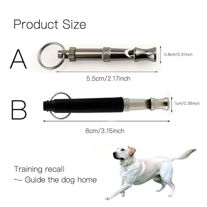 2PC Adjustable Dog Whistle Training Obedience Whistle Sound Repeller Stop Barking Control for Dog Training Deterrent Whistle - Image 3