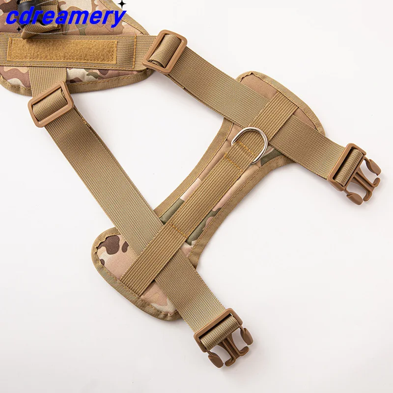 CDY Tactical Dog Harness with Handle Military Style Walking Leash for Medium to Large Dogs Puppy Training Accessory 1 Piece - Image 4