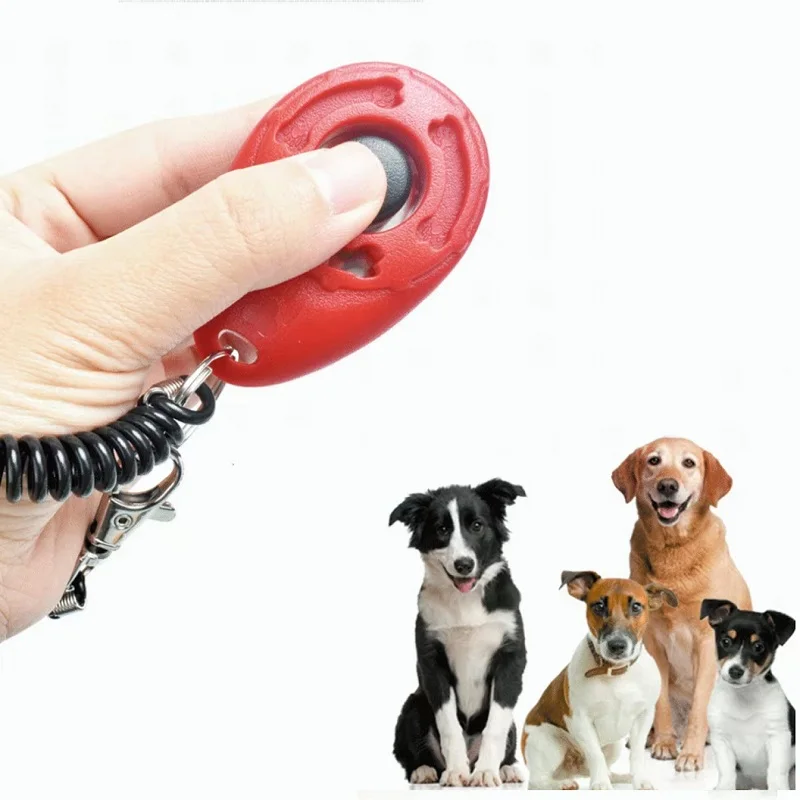 Dog Training Clicker Pet Cat Dog Click Trainer Various Style Aid Adjustable WristStrap Sound Key Chain Dog Repeller Pet Product - Image 3