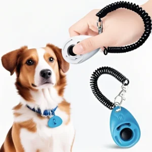 Dog Training Products High Quality Plastic Dog Clicker Sound Stop Barking Training Whistle Training Pet Clicker Tools For Dogs