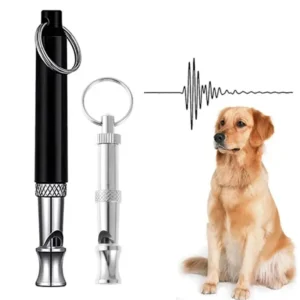 2PC Adjustable Dog Whistle Training Obedience Whistle Sound Repeller Stop Barking Control for Dog Training Deterrent Whistle